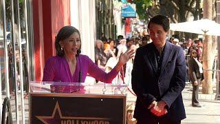 Tamlyn Tomita speech at the Ralph Macchio Hollywood Walk of Fame star ceremony