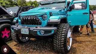 AWESOME Custom Jeep Wrangler Builds at the May Day at the Farm Show | Big Daddy's Farm MiddleSex, NC