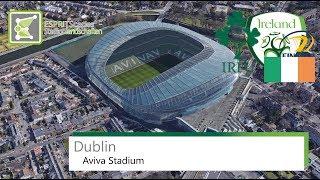 Aviva Stadium (Dublin) | IRL football, - rugby union team & Leinster | UEFA Euro 2020 | Google Earth