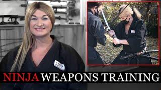 The Weapons Training Of A Ninja Warrior | Historical Ninjutsu Martial Arts (Ninpo)