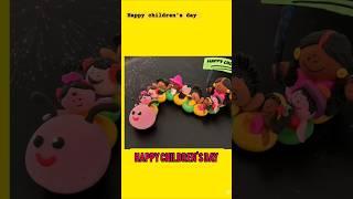 Children's Day special making with clay childrens day  #shorts #shortsfeed #youtubeshorts #ytshort