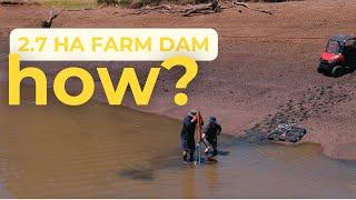 Farm Dam Project - Episode 2: Draining The Dam