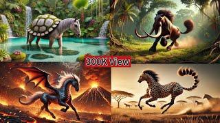 Amazing Wild Animals Fusion | Horse + Animals