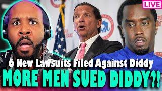 NEW LAWSUITS BY MEN! Diddy Faces 6 New Lawsuits Mostly By Men
