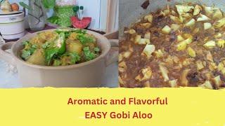 Aromatic and Flavorful Gobi Aloo - Easy Couliflower Recipe #amzeekitchen #yummy #cauliflower #shorts