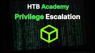 HTB Academy Privilege Escalation | Getting started | hack the box academy