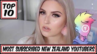 Top 10 Most Subscribed New Zealand YouTubers 2018