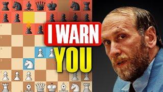 How Bobby Fischer PUNISHES Dirty Opening Tricks