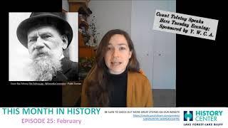 This Month in History with Alexandra Schneider of the History Center of Lake Forest-Lake Bluff