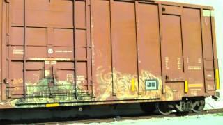 Railroad Boxcar in Siding