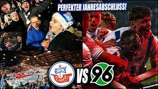 LAST MINUTE ESKALATION IM LETZTEN SPIEL DES JAHRES! Hansa Rostock - Hannover 96 II Stadion Vlog