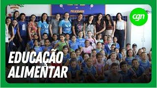 Em Chã Grande, projeto busca orientar crianças e adolescentes sobre alimentação saudável