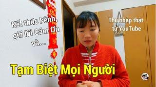 Chia sẻ thu nhập YouTube, gửi lời cám ơn Mọi Người đã luôn yêu thương Gia Đình