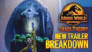 NEW DINOSAUR! NEW TRAILER BREAKDOWN + NEW IMAGES from CHAOS THEORY S2 SDCC PANEL Jurassic World