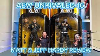 AEW Unrivaled 16 Matt Jeff Hardy Figure Unboxing/Review!