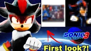 First Look at Shadow for Sonic Movie 3?!