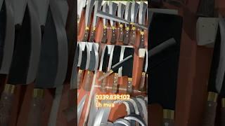 Bộ dao bếp giá chỉ hơn 300 cành