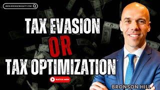 Tax Evasion Vs Tax Optimization