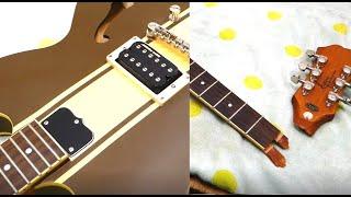 Tom DeLonge Epi 333 Headstock Repair