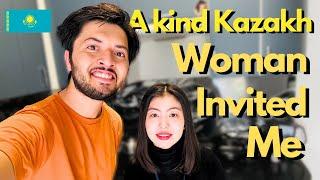 A kind Kazakh Woman Invited Me II Kazakhstan 