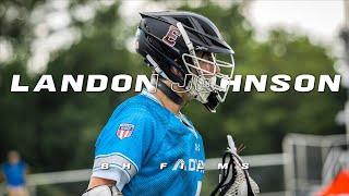 Landon Johnson | Cornell '30 Summer Lacrosse Highlights 2023