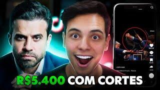 COMO GANHAR R$180/DIA EM CASA COM CORTES DE VÍDEOS CURTOS - Passo a Passo (Dinheiro online)