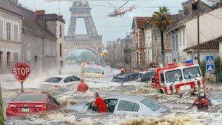 France Today! Реки вышли из берегов, наводнения уничтожили шесть французских департаментов, Европа