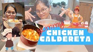 My yummy Chicken Caldereta Recipe with Olives  | Quick & Easy | Mama Yolly Cooks |#cooking  Vlog #22
