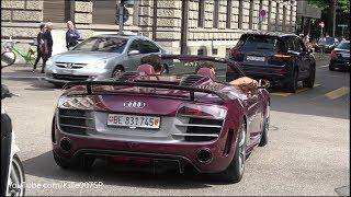 Supercars in Zürich (R8 GT, Formel E, 488,..) 1080p