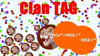 AGAR.IO CLAN ƬΛG  VS Hero  FANS // DOMINANDO PARTY!!