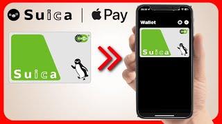 How add suica card to your iphone.#suica#apple pay#apple wallet#how to top up suica card