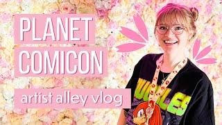 INCREASING SALES BY 500% | Planet Comicon Artist Alley Vlog