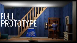 Hello Neighbor: Prototype Full | FANGAME GAMEPLAY