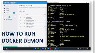 Docker daemon is not running(Solution) || Risab Vishwakarma