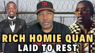 Rich Homie Quan Laid To Rest |  Video Footage Of Funeral | Brother Who Found Him Speaks