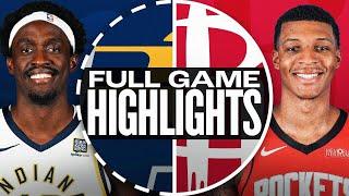 Game Recap: Rockets 130, Pacers 113