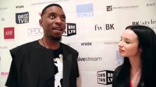 Red Carpet With Designer Mark Cordell at 2015 FWBK