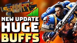 SPACE MARINE 2 NEW WEAPON IS HERE + HUGE BUFFS!!! TESTING EVERYTHING!!!