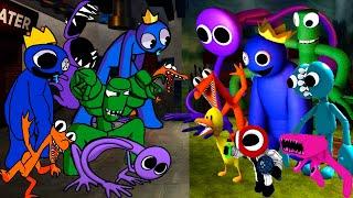 Fanmade Rainbow Friends Vs Original Rainbow Friends - Friday Night Funkin' Mod Roblox