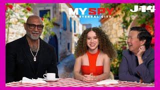 The Cast of 'My Spy The Eternal City' Talk Theatre Kids & Filming In Italy