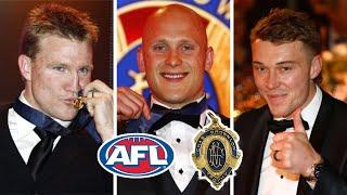 EVERY VFL/AFL BROWNLOW MEDAL WINNER (1924-2024)