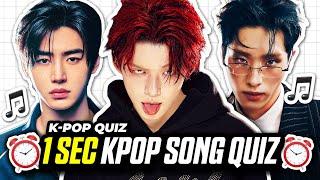 ⏰ 1 SEC KPOP SONG QUIZ ⏱ CAN YOU GUESS THE SONG IN ONLY 1S? ️ ANSWER - KPOP QUIZ 