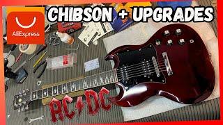 Gibson SG signature Angus Young RÉPLICA do Aliexpress + Upgrades OBRIGATÓRIOS