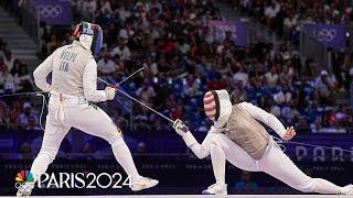 Come along for the U.S. women's foil team's journey to historic gold medal | Paris Olympics