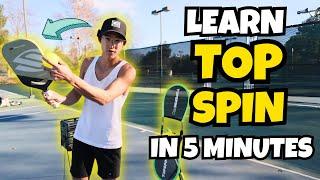 Learn How to Hit Topspin in 5 Minutes | Pickleball 101