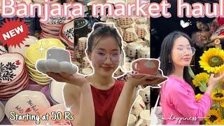 New Banjara Market Haul|| Starting from 50 Rs ||cups & plates etc..#affordable #banjara