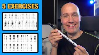 5 Tin Whistle Exercises for Beginners