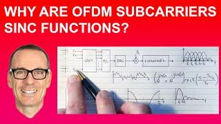 Why are OFDM Subcarriers Sinc Functions?