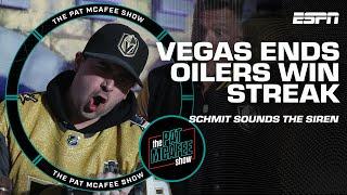 GOLDEN NIGHT for Ty Schmit  Golden Knights END Oilers 16-game win streak  | The Pat McAfee Show