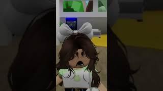 POV If you say someone's name backwards u can control someone! #roblox #brookhaven #story  #shorts